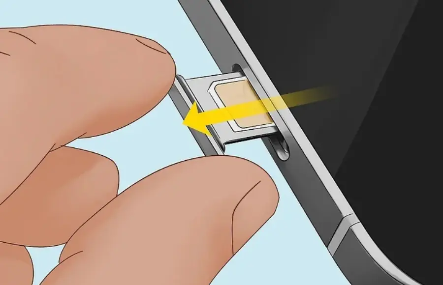 How to Fix a Water-Damaged phone 4 Remove SD cards