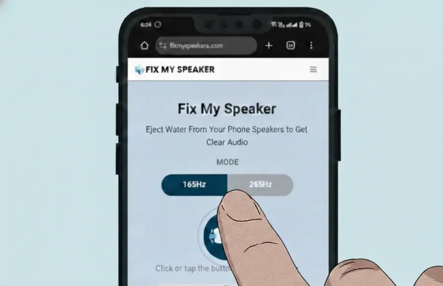 How to Fix a Water-Damaged phone 8 Set the frququency range and press the button